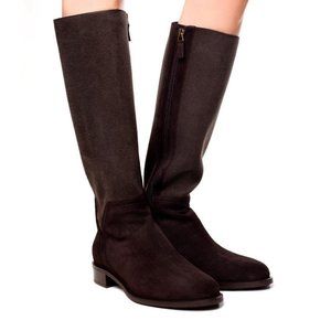 aquatalia nicolette stretch suede boots